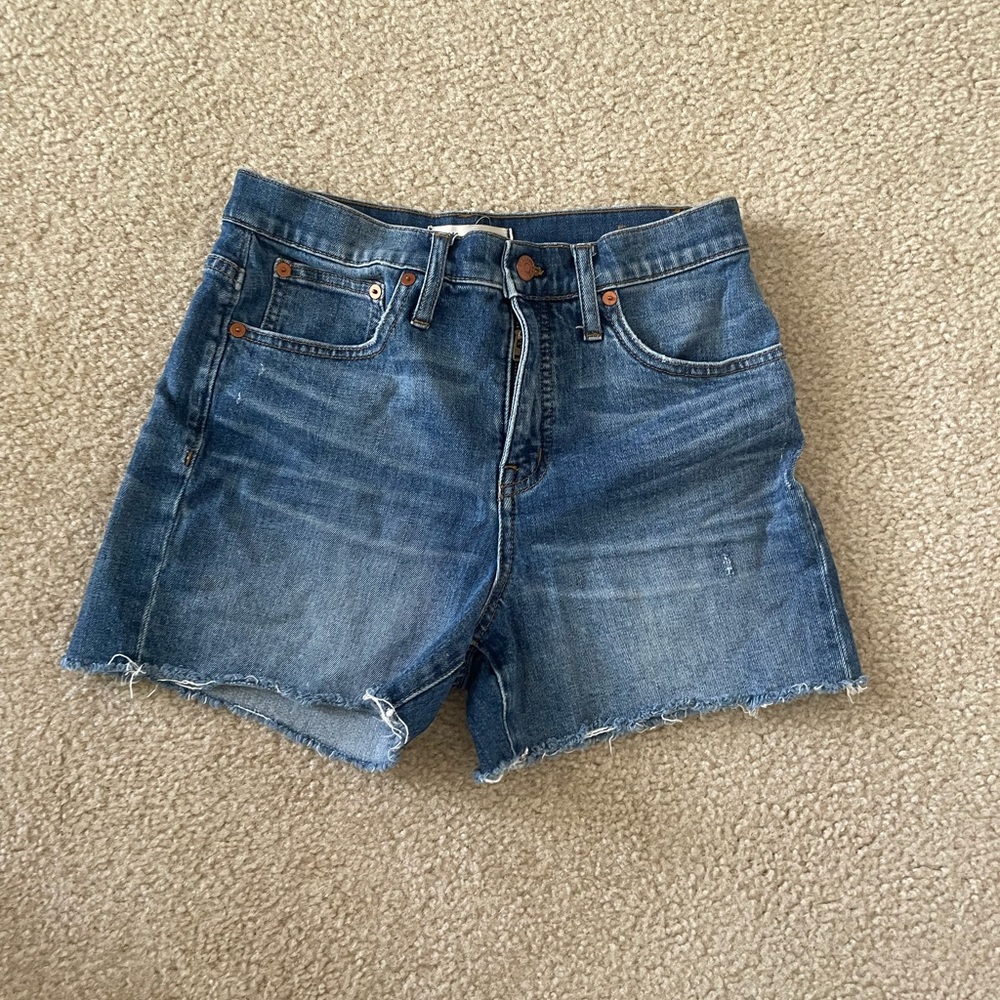 Madewell denim shorts